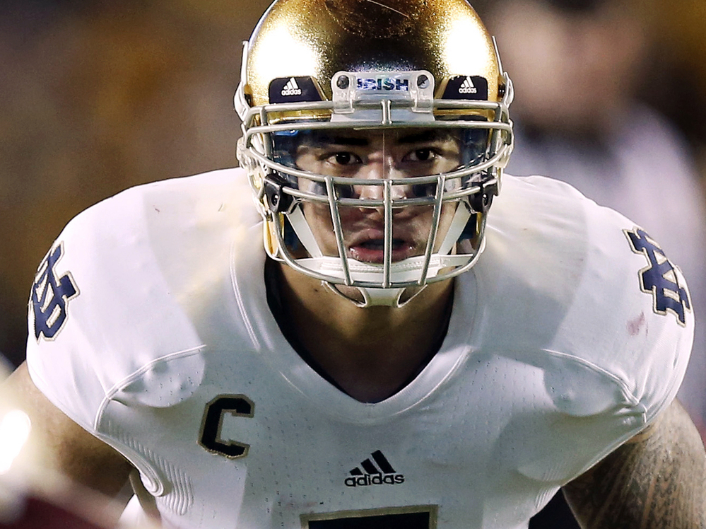 Notre Dame linebacker Manti Te'o tells ESPN he wasn't part of a hoax involving a girlfriend who apparently never existed. Notre Dame linebacker Manti Te'o tells ESPN he wasn't part of a hoax involving a girlfriend who apparently never existed.