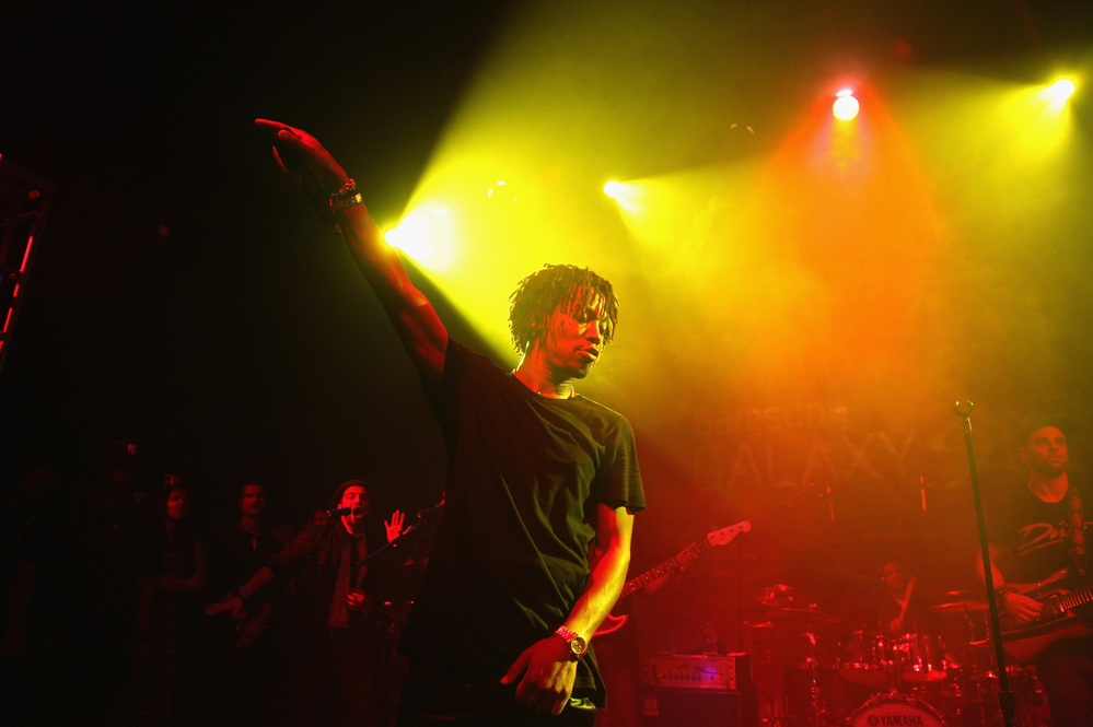 Recording Artist Lupe Fiasco performs in September 2012.