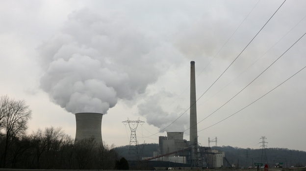 The Big Sandy Power Plant, 4 miles north of Louisa, is the biggest industry in Lawrence County. Local residents blame President Obama's environmental policies for the company's plans to close the plant in 2015.