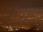 A haze of smoke hangs over Athens early Jan. 3. The hazy conditions result from residents' switch to wooden stoves and fireplaces for heating, as many households can no longer afford to buy heating oil. A haze of smoke hangs over Athens early Jan. 3. The hazy conditions result from residents' switch to wooden stoves and fireplaces for heating, as many households can no longer afford to buy heating oil.