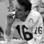 Quarterback Len Dawson in the Chiefs' locker room, Super Bowl I, 1967 Quarterback Len Dawson in the Chiefs' locker room, Super Bowl I, 1967