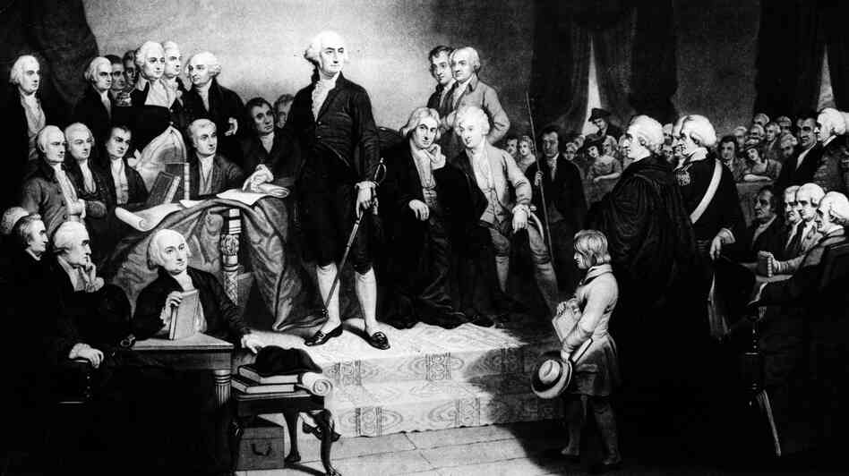 George Washington referred to "that Almighty Being" during his inaugural address in 1789. "God" didn't show up in an inaugural speech until more than three decades later.