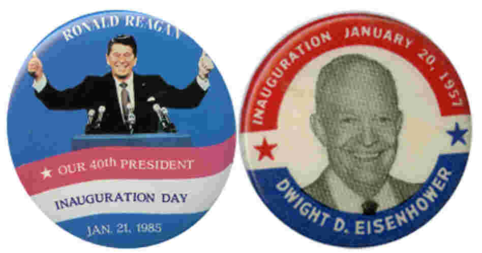 Reagan (1985) and Ike (1957) were the last presidents inaugurated on a Sunday. Reagan (1985) and Ike (1957) were the last presidents inaugurated on a Sunday.