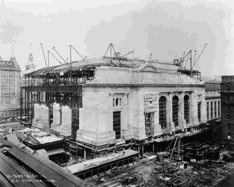 Construction of the terminal took 10 years.