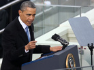 "We will respond to the threat of climate change, knowing that the failure to do so would betray our children and future generations," President Obama said Monday during his second inaugural address. "We will respond to the threat of climate change, knowing that the failure to do so would betray our children and future generations," President Obama said Monday during his second inaugural address.