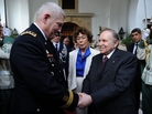 Gen. Carter Ham, who heads the U.S. Africa Command, meets with Algerian President Abdelaziz Bouteflika last September. Amid upheaval in the region, AFRICOM is still attempting to define its mission. Gen. Carter Ham, who heads the U.S. Africa Command, meets with Algerian President Abdelaziz Bouteflika last September. Amid upheaval in the region, AFRICOM is still attempting to define its mission.