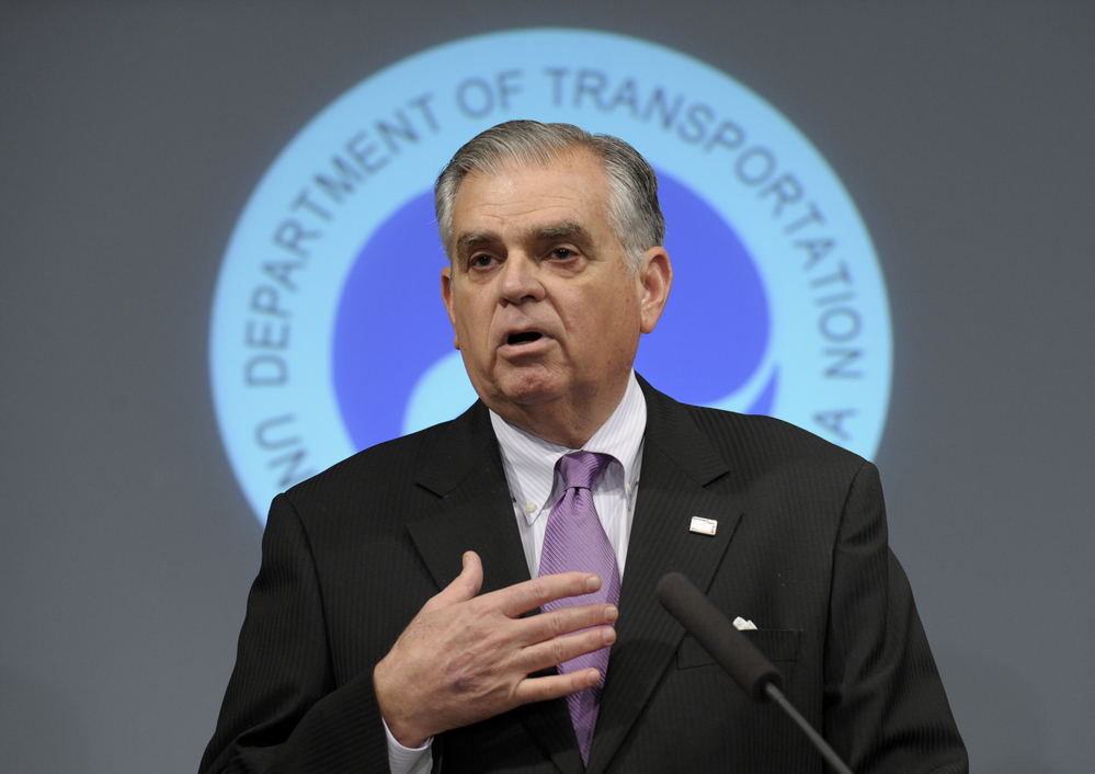 Transportation Secretary Ray LaHood speaks during a news conference at the Transportation Department in Washington in January. Transportation Secretary Ray LaHood speaks during a news conference at the Transportation Department in Washington in January.