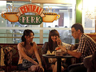 Customers chat at a Beijing cafe modeled after the Central Perk cafe in the hit American sitcom Friends, in 2010. Nearly a decade after the series ended, the popularity of Friends continues among young Chinese, who use the show as a language-learning tool and enjoy its depiction of young Americans. Customers chat at a Beijing cafe modeled after the Central Perk cafe in the hit American sitcom Friends, in 2010. Nearly a decade after the series ended, the popularity of Friends continues among young Chinese, who use the show as a language-learning tool and enjoy its depiction of young Americans.