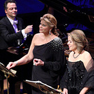 Reneé Fleming (right) and Susan Graham — two "cheerful Americans" often mistaken for each other — are planning an intimate evening of French song. Reneé Fleming (right) and Susan Graham — two "cheerful Americans" often mistaken for each other — are planning an intimate evening of French song.