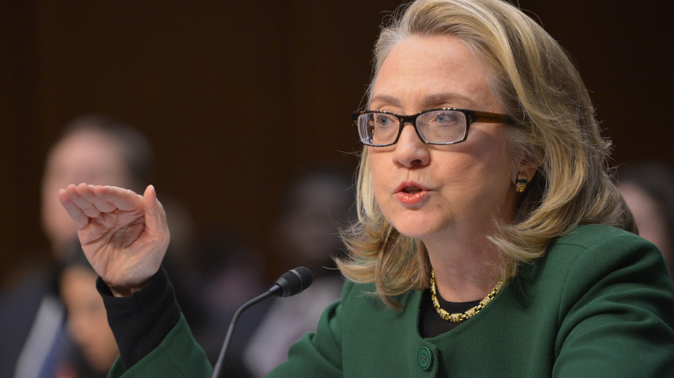 Secretary of State Hillary Clinton testifies Wednesday before the Senate Foreign Relations Committee on the attack on the U.S. mission in Benghazi, Libya.