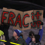 Opponents of fracking demonstrate during the Winter X Games 2012 in Aspen, Colo.