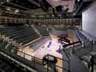 The interior of the auditorium at the new SFJAZZ Center.