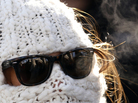 Julie Caruso of Akron, Ohio, was wrapped up Tuesday as she waited in line for a White House tour. It was well below freezing in the nation's capital. Temperatures were even lower in other parts of the nation.