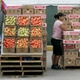 Boxes of tomatoes are for sale in an open air market in Immokalee, Fla. Boxes of tomatoes are for sale in an open air market in Immokalee, Fla.