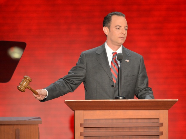 Reince Priebus, shown at the Republican National Convention in August, says Republicans need to "grow our party without compromising our principles."
