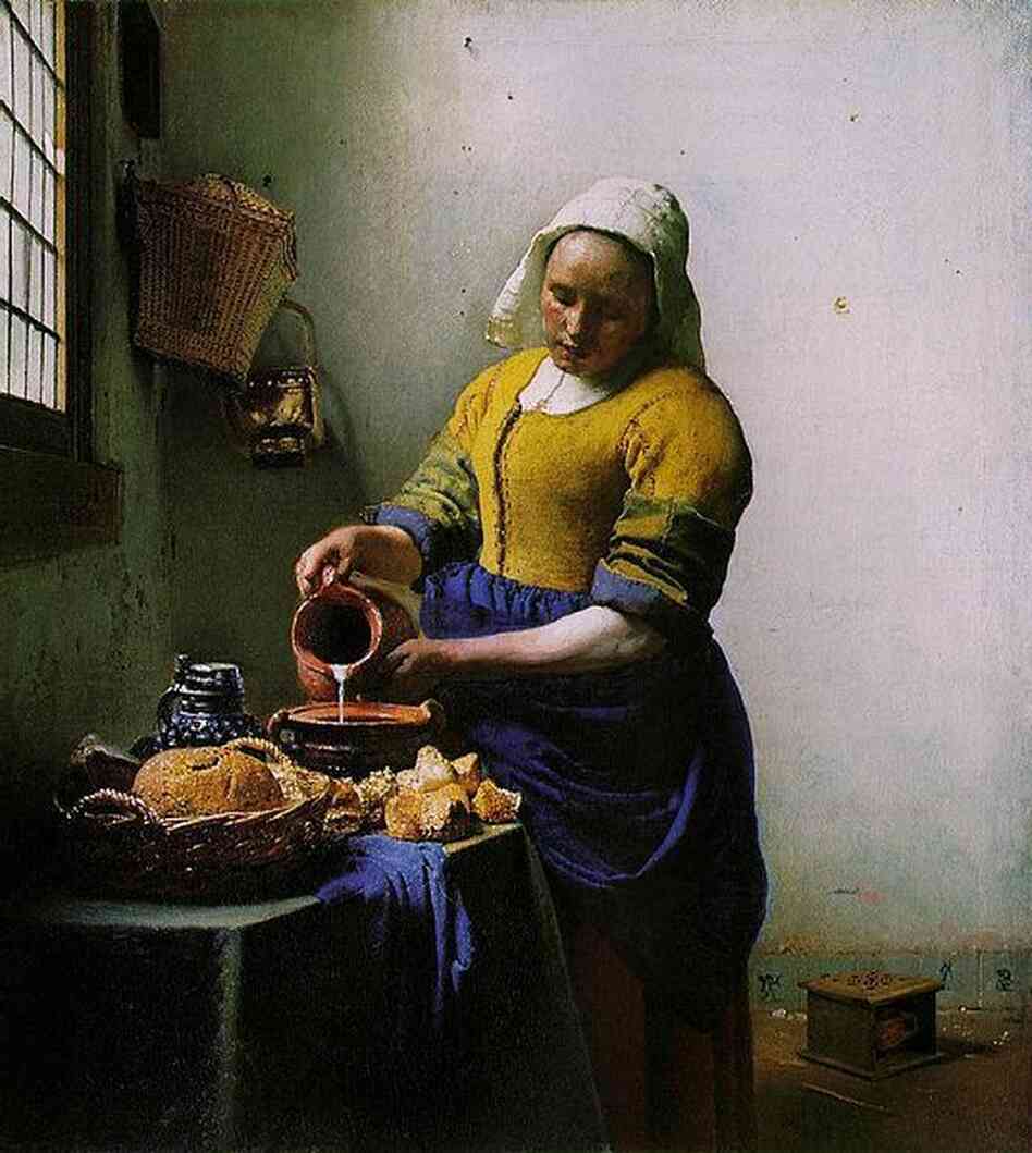 The Milkmaid (Johannes Vermeer, circa 1658)