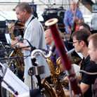 Ryan Truesdell conducts the Gil Evans Centennial Project at Newport. Ryan Truesdell conducts the Gil Evans Centennial Project at Newport.