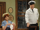 Tina Fey and Alec Baldwin appeared in one of several parodies in one of 30 Rock's live episodes. Tina Fey and Alec Baldwin appeared in one of several parodies in one of 30 Rock's live episodes.