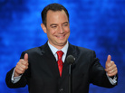 RNC Chairman Reince Priebus, shown at the Republican National Convention in August, has been re-elected to another two-year term. RNC Chairman Reince Priebus, shown at the Republican National Convention in August, has been re-elected to another two-year term.