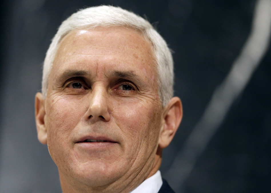 Indiana Gov. Mike Pence delivers his State of the State address to a joint session of the Legislature in Indianapolis on Tuesday.