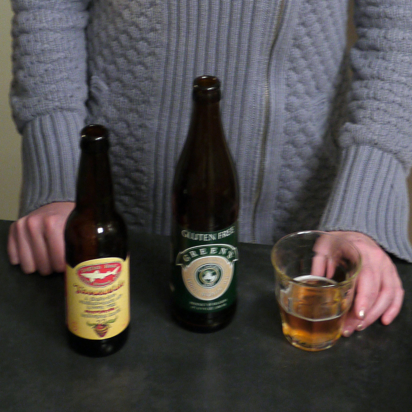 "God bless them," Abbey Potter says of craft brewers who are making gluten-free beer. Potter was diagnosed with celiac disease several years ago.
