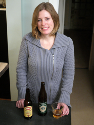 "God bless them," Abbey Potter says of craft brewers who are making gluten-free beer. Potter was diagnosed with celiac disease several years ago. "God bless them," Abbey Potter says of craft brewers who are making gluten-free beer. Potter was diagnosed with celiac disease several years ago.