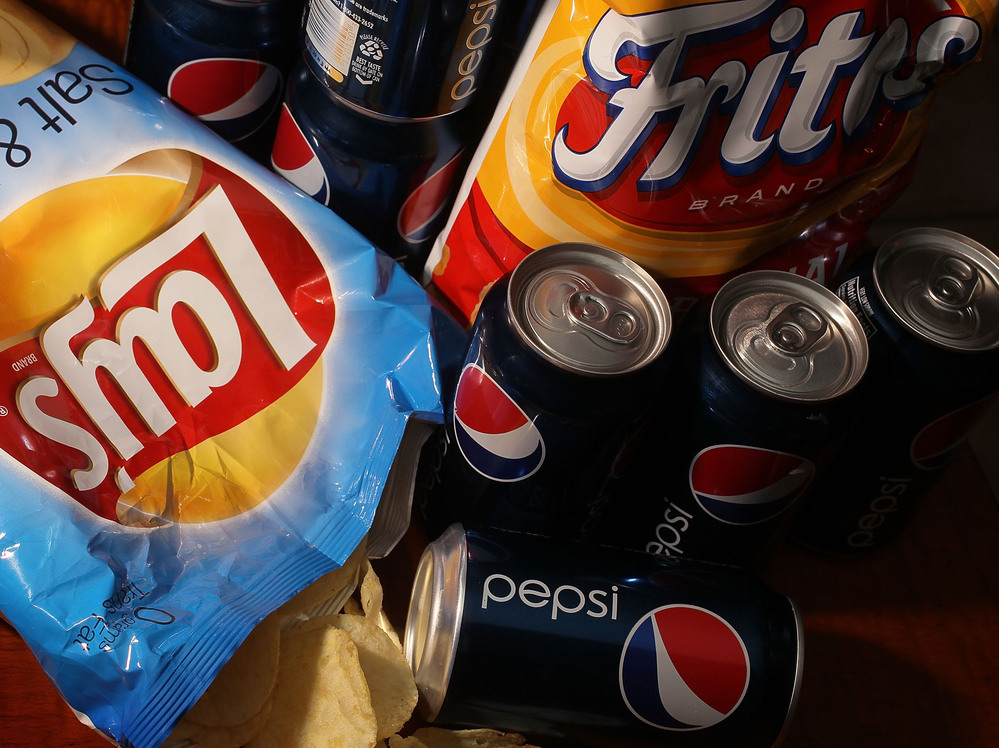 PepsiCo's product line ranges from salty chips and its sugary namesake drink to more healthful fare like hummus and yogurt. In 2010, the company announced plans to cut sugar, fat and sodium in its products to address health and nutrition concerns.