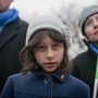 Lucia Dragas, 8, from Boston, Mass., held a poster saying "Defend Life" along with her parents during the rally. Lucia Dragas, 8, from Boston, Mass., held a poster saying "Defend Life" along with her parents during the rally.