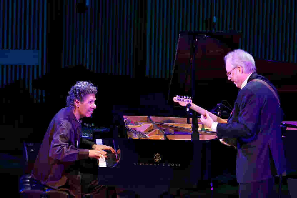 Chick Corea (piano) duets with Bill Frisell (guitar) for the first time.