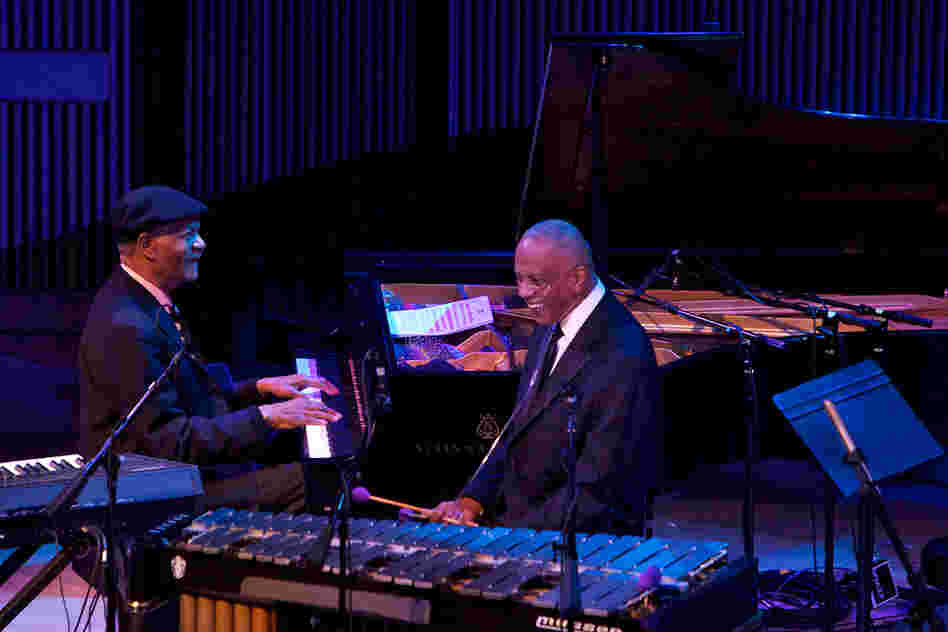 McCoy Tyner was reunited with his old friend, vibraphonist Bobby Hutcherson.