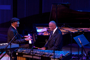 McCoy Tyner was reunited with his old friend, vibraphonist Bobby Hutcherson.