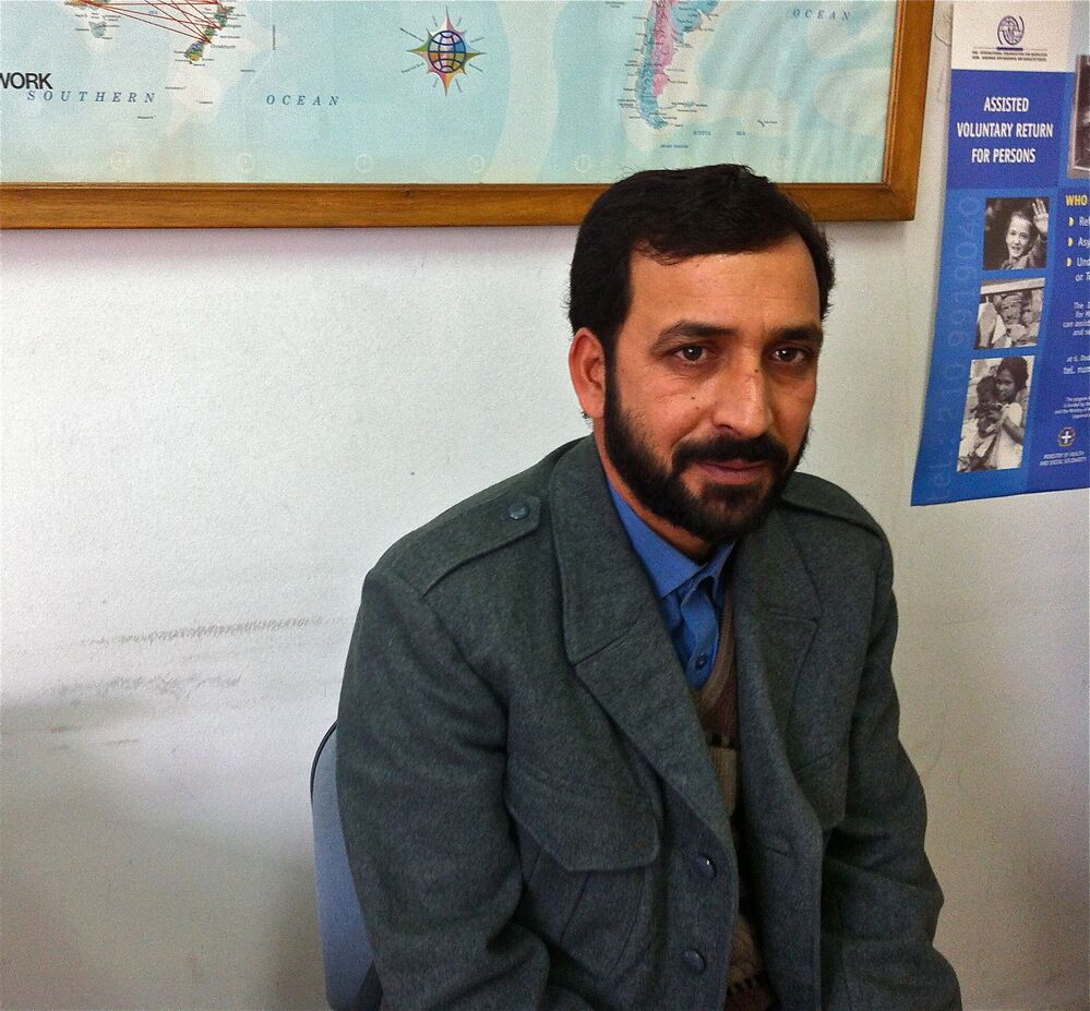 Mohammad Afzaal, a 35-year-old house painter from northeastern Pakistan, has signed up for a voluntary repatriation program run by the International Organization of Migration and financed by the European Commission.