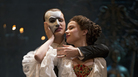 Hugh Panaro is The Phantom and Sierra Boggess is Christine in the 25th anniversary cast of The Phantom of the Opera on Broadway. Hugh Panaro is The Phantom and Sierra Boggess is Christine in the 25th anniversary cast of The Phantom of the Opera on Broadway.