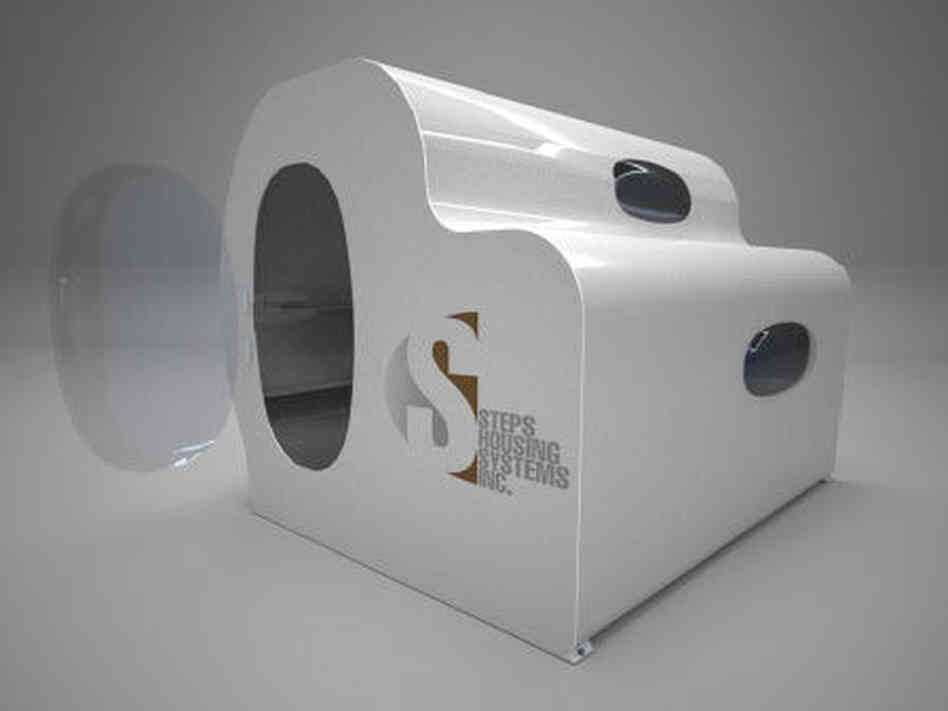 A rendering of the pod prototype designed by Williams in his joint venture with Chen. A rendering of the pod prototype designed by Williams in his joint venture with Chen.