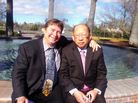 Mike Williams (left) was homeless and broke in Sacramento, Calif., when he met Dr. Jong Chen. Now the two men are working together to develop a portable housing pod for the homeless. Mike Williams (left) was homeless and broke in Sacramento, Calif., when he met Dr. Jong Chen. Now the two men are working together to develop a portable housing pod for the homeless.