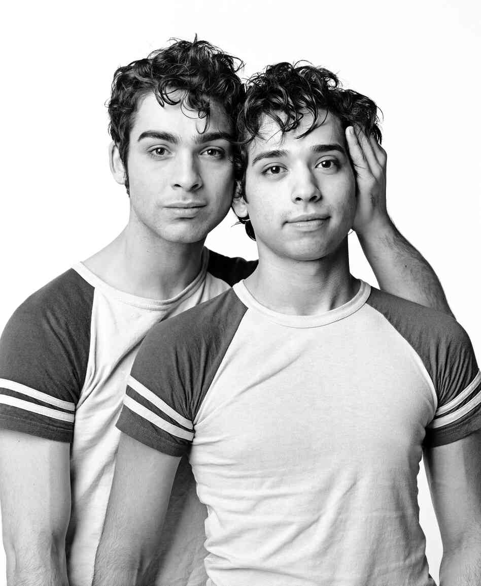 Nathaniel (last name not given) and Edward Toledo, Montreal 2003
