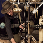Ben Schneider of Lord Huron sets up for his session on KCRW's Morning Becomes Eclectic. Ben Schneider of Lord Huron sets up for his session on KCRW's Morning Becomes Eclectic.
