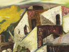 The cover of House of Earth is an oil painting that Guthrie made in 1936 called In El Rancho Grande. The cover of House of Earth is an oil painting that Guthrie made in 1936 called In El Rancho Grande.