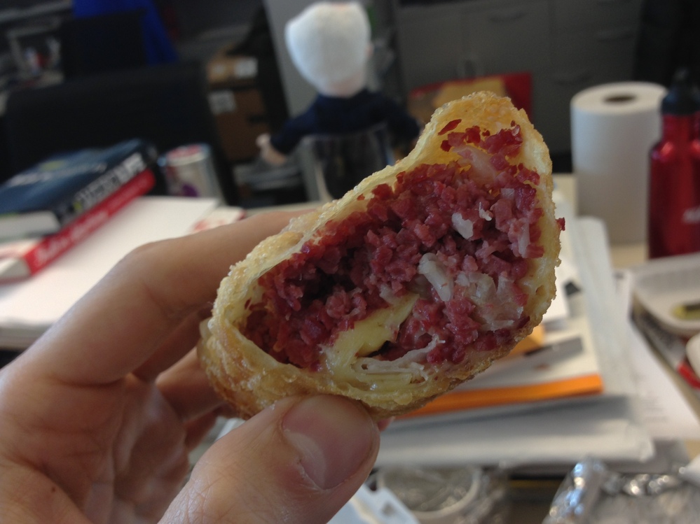 The Reuben Egg Roll