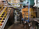 The reactor room at Babcock & Wilcox's prototype reactor outside Lynchburg, Va. The reactor vessel is behind the orange curtain. The reactor room at Babcock & Wilcox's prototype reactor outside Lynchburg, Va. The reactor vessel is behind the orange curtain.