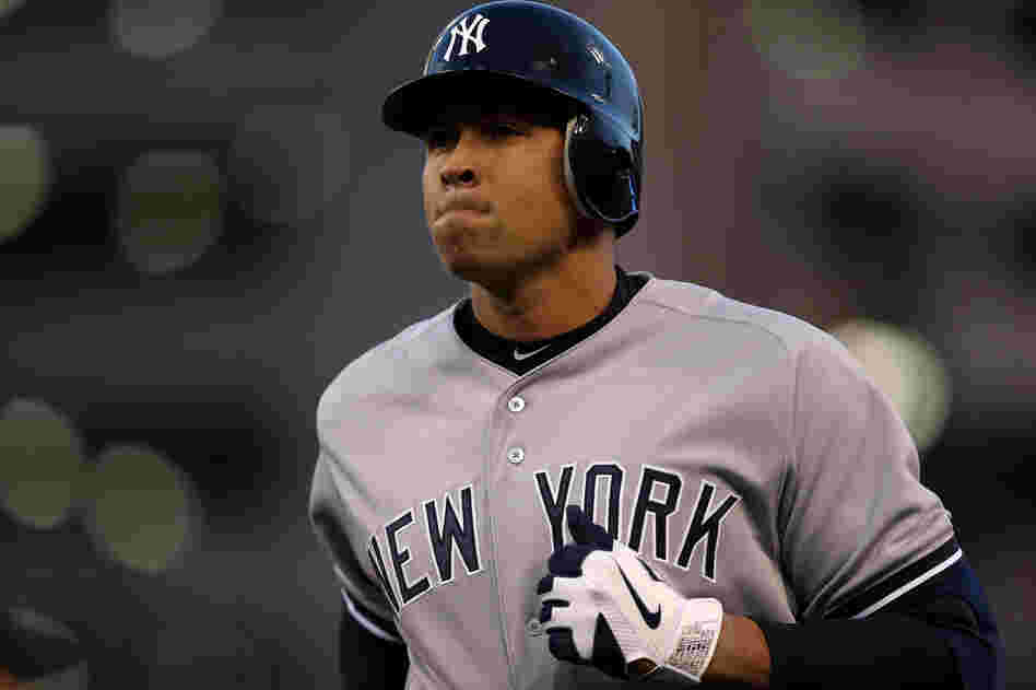 Alex Rodriguez of the New York Yankees during a game in 2012.