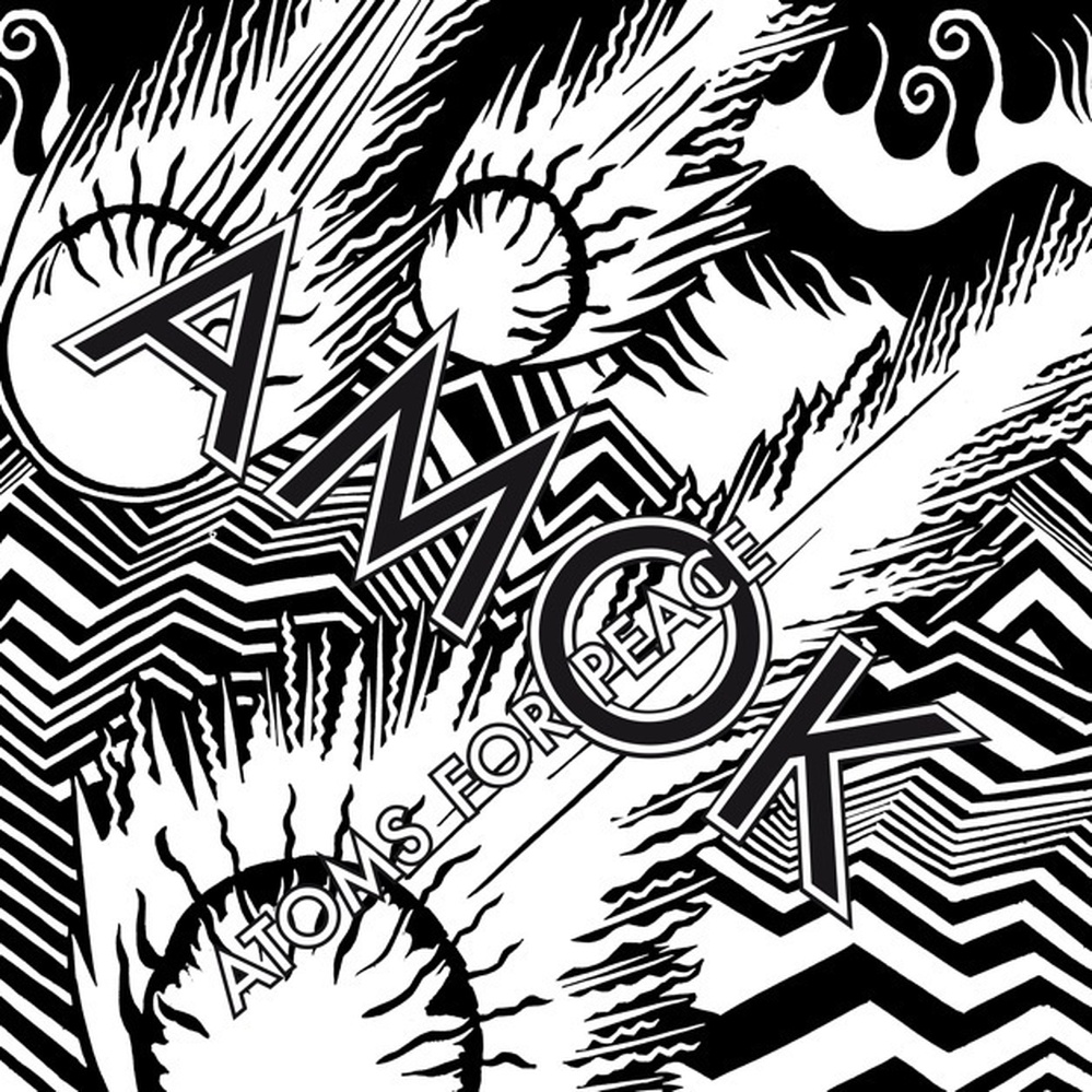 Cover art for the Atoms For Peace album, Amok.