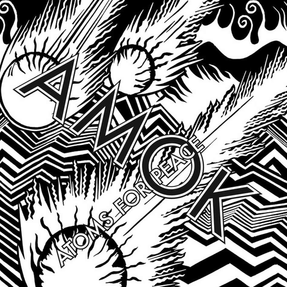 Cover art for the Atoms For Peace album, Amok.