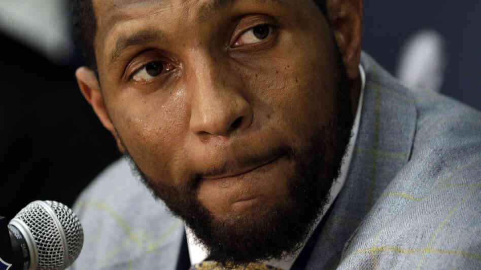 Baltimore Ravens linebacker Ray Lewis speaks at a news conference in New Orleans on Monday. The Ravens face the San Francisco 49ers in Super Bowl XLVII on Sunday. It will be Lewis' last game.