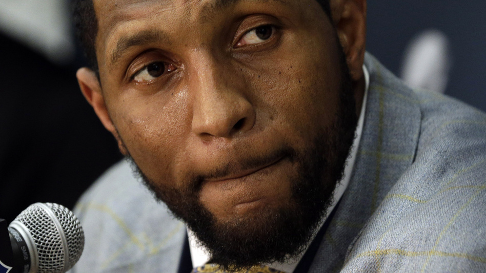 Baltimore Ravens linebacker Ray Lewis speaks at a news conference in New Orleans on Monday. The Ravens face the San Francisco 49ers in Super Bowl XLVII on Sunday. It will be Lewis' last game.