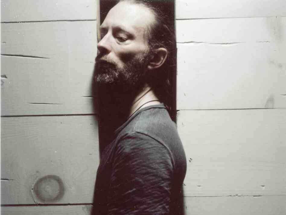 Thom Yorke of Atoms For Peace. Not pictured from the band: Nigel Godrich, Flea, Mauro Refosco and Joey Waronker. Thom Yorke of Atoms For Peace. Not pictured from the band: Nigel Godrich, Flea, Mauro Refosco and Joey Waronker.
