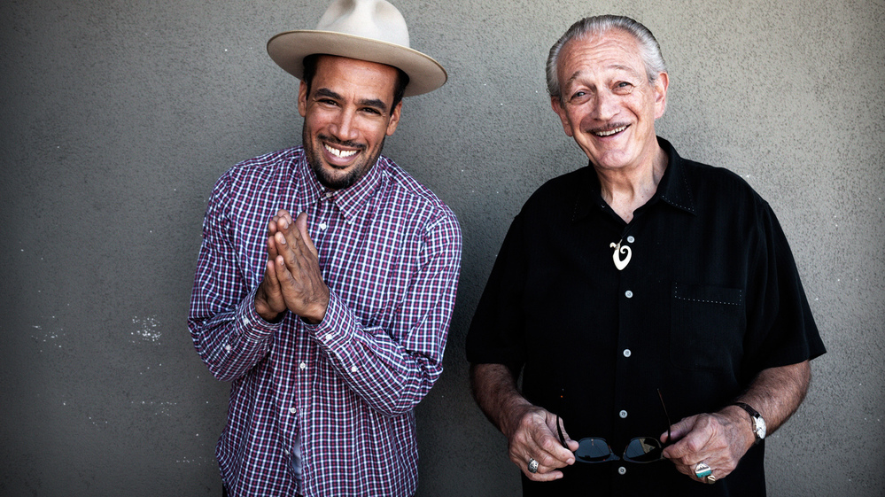 Ben Harper and Charlie Musselwhite's new collaborative album is titled Get Up!