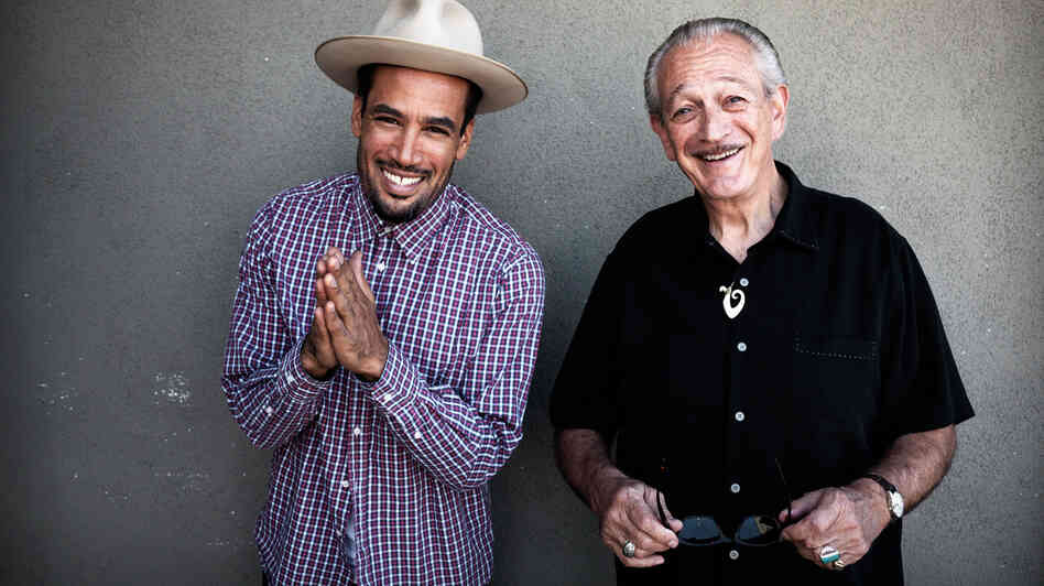 Ben Harper and Charlie Musselwhite's new collaborative album is titled Get Up!