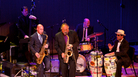 Saxophonists Joshua Redman (center) and Joe Lovano (left) lead a performance at the SFJAZZ Center grand opening. Saxophonists Joshua Redman (center) and Joe Lovano (left) lead a performance at the SFJAZZ Center grand opening.