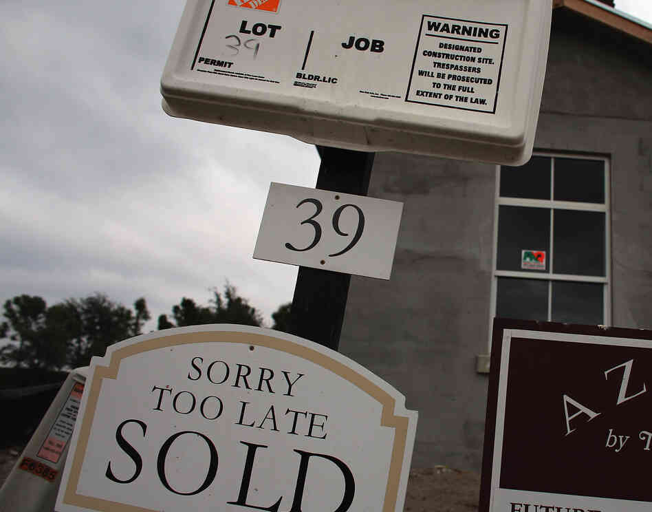 A sign of the times in Boca Raton, Fla. (November 2012 file photo.)